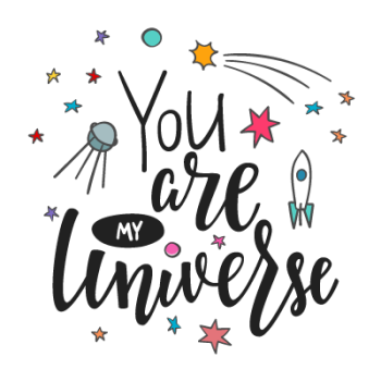 Είσαι το σύμπαν μου