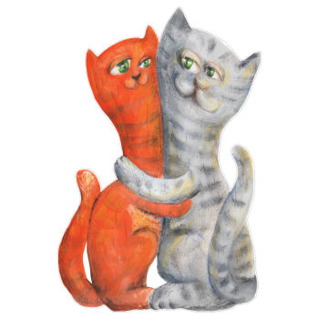 Γάτες αγκαλιά