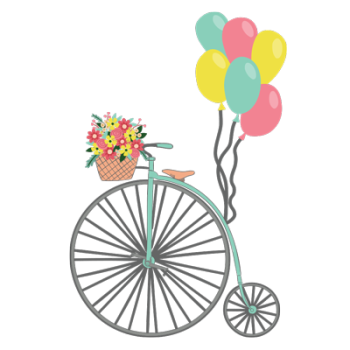 Ποδήλατο με μπαλόνια