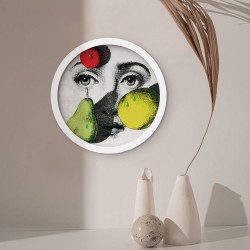 Face with fruits