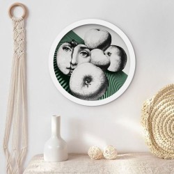 Line Face with fruits