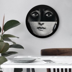 Face with Black mask