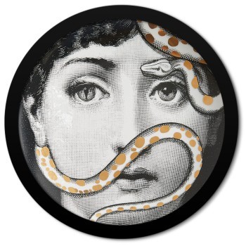 Girl with a snake