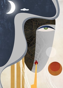 Night Art Face