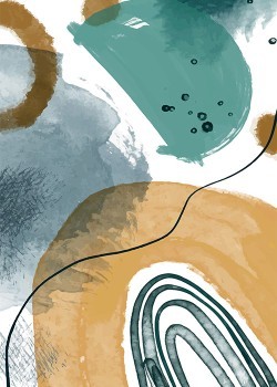 Blue Yellow Paints