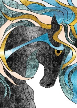 Abstract Horse