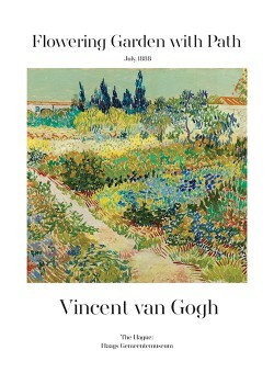 Flowering Garden With Path