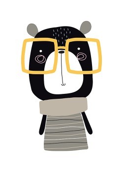 Bear With Glasses