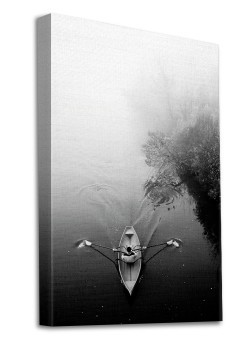 Βάρκα στην ομίχλη