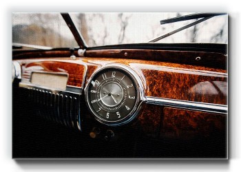 Vintage ταμπλό αυτοκινήτου