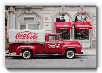 Διαφημιστικό αυτοκίνητο της Coca Cola