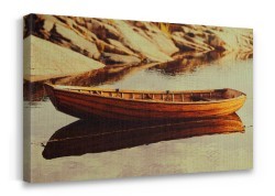 Vintage σκάφος κωπηλασίας