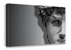 Πρόσωπο αρχαίου αγάλματος άντρα