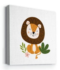 Χαριτωμένο λιοντάρι