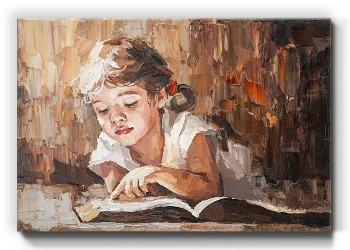 Παιδί με βιβλίο