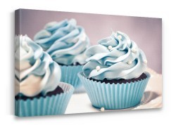 Μπλε Cupcakes