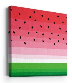 Illustration Watermelon with seeds