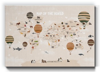 Παγκόσμιος χάρτης ζώων