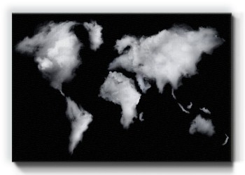 Παγκόσμιος χάρτης από καπνό