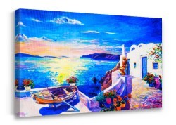 Σπίτια και βάρκα