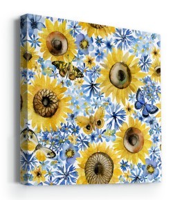 Λουλούδια και πεταλούδες