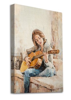Κορίτσι με κιθάρα