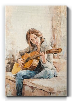 Κορίτσι με κιθάρα