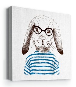 Λαγουδάκι με γυαλιά