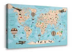 Χαριτωμένος παγκόσμιος χάρτης