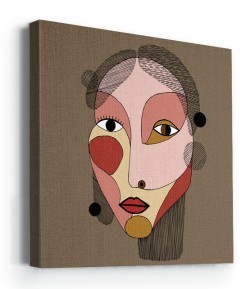 Μοντέρνο πορτρέτο γυναίκας