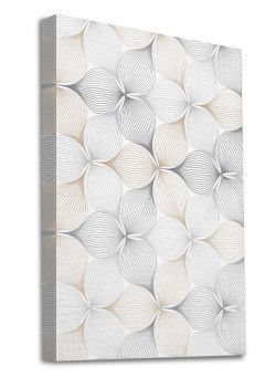 Αφηρημένα γραμμικά λουλούδια