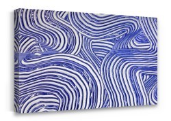 Αφηρημένες μπλέ γραμμές