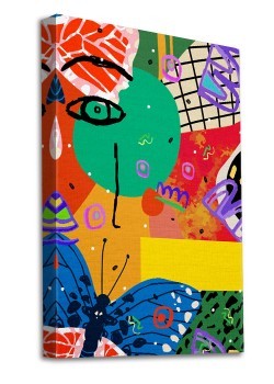 Πολύχρωμη αφηρημένη σύνθεση