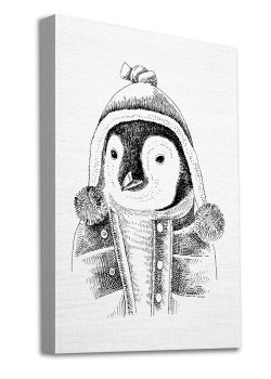 Πιγκουίνος με σκουφάκι