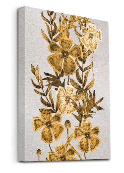 Χρυσά Τροπικά Λουλούδια