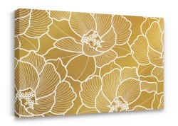 Gold Floral Pattern