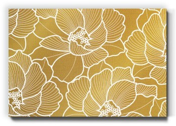 Gold Floral Pattern