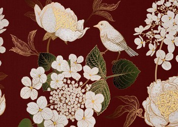 Flowers and Little Bird