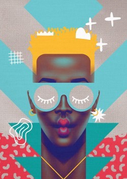 Retro Style Illustration