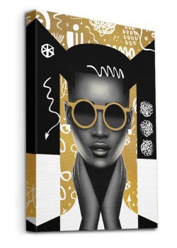 Black Woman Art Portrait