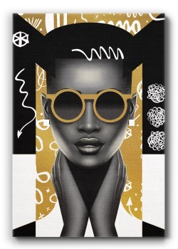 Black Woman Art Portrait