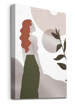 Boho Redhead Woman