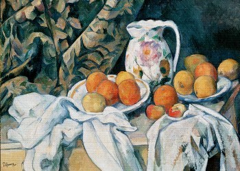 Still Life with a Curtain