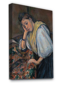 Young Italian Woman at a Table