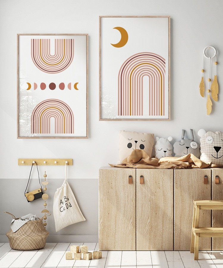 Abstract Moon