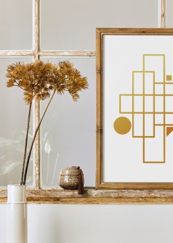 Γεωμετρικό μοτίβο | Gold