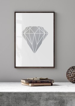 Minimal Διαμάντι | Silver
