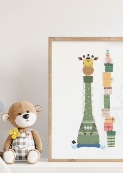 Καμηλοπάρδαλη με δώρα