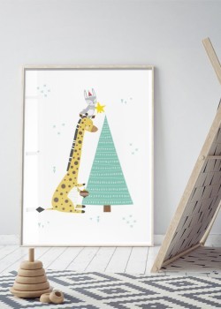 Καμηλοπάρδαλη και λαγός