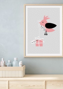 Ροζ πουλάκι